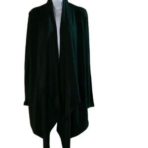 Lauren Ralph Lauren Black‎ Open Cardigan size Medium
